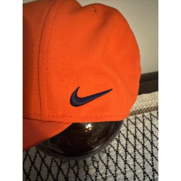 Houston‎ Astros Hat Cap Strap Back Orange Baseball MLB Nike Classic 99 - Picture 2 of 5